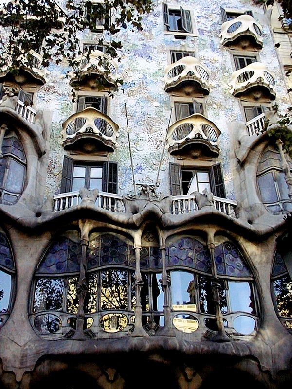 casa mila gaudi. Antoni Gaudi is the most